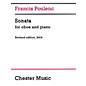 Chester Music Sonata for Oboe and Piano (Revised edition, 2004) Music Sales America Series Book thumbnail