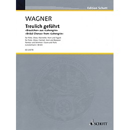 Schott Bridal Chorus Woodwind Ensemble Softcover  by Richard Wagner Arranged by Joachim Linckelmann