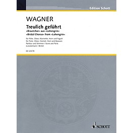 Schott Bridal Chorus Woodwind Ensemble Softcover  by Richard Wagner Arranged by Joachim Linckelmann