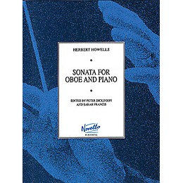 Novello Sonata for Oboe and Piano Music Sales America Series