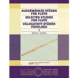Editio Musica Budapest Selected Studies for Flute - Volume 1 EMB Series