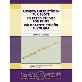 Editio Musica Budapest Selected Studies for Flute - Volume 1 EMB Series