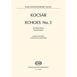 Hal Leonard Echoes No. 3 For Three Horns Score And Parts EMB Series Book