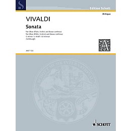 Schott Sonata in C Min, RV 53 Schott Series