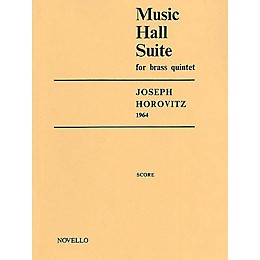 Novello Music Hall Suite for Brass Quintet Music Sales America Series by Joseph Horovitz