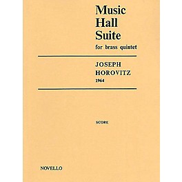 Novello Music Hall Suite for Brass Quintet Music Sales America Series by Joseph Horovitz