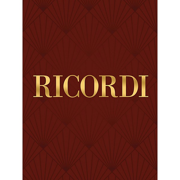 Ricordi Conc in E Flat Woodwind Solo Series by Vincenzo Bellini Edited by Henrich Leskó