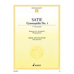 Schott Gymnopédie No 1 (Arranged for Oboe and Piano) Woodwind Series Book