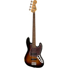 Fender '60s Road Worn Jazz Bass Pau Ferro Fingerboard 3-Color Sunburst