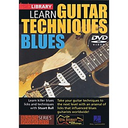 Licklibrary Learn Guitar Techniques: Blues (Stevie Ray Vaughan Style) Lick Library Series DVD Written by Stuart Bull