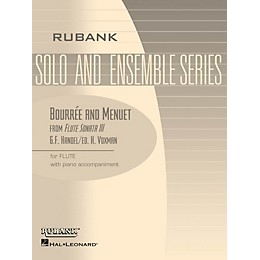 Rubank Publications Bourrée and Menuet (from Flute Sonata III) Rubank Solo/Ensemble Sheet Series