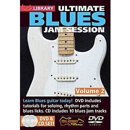 Licklibrary Ultimate Blues Jam Session (Volume 2) Lick Library Series DVD Performed by Stuart Bull