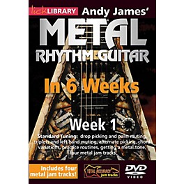 Licklibrary Andy James' Metal Rhythm Guitar in 6 Weeks (Week 1) Lick Library Series DVD Performed by Andy James