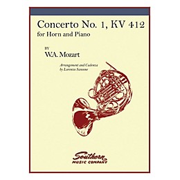 Southern Concerto No. 1, K412 Southern Music Composed by Wolfgang Amadeus Mozart Arranged by Lorenzo Sansone