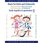 Editio Musica Budapest Duets for Violin and Violoncello for Beginners (Volume 1) EMB Series by Various thumbnail