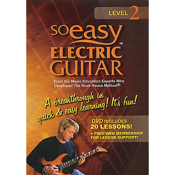 Rock House So Easy Electric Guitar - Level 2 Rock House Series DVD Written by John McCarthy