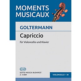 Editio Musica Budapest Caprice EMB Series by Julius Goltermann