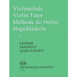 Editio Musica Budapest Violin Tutor - Volume 1 EMB Series by Endre Szervánszky