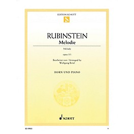 Schott Melodie Op. 3, No. 1 (Horn and Piano) Misc Series