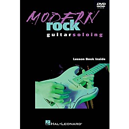 Hal Leonard Modern Rock Guitar Soloing Instructional/Guitar/DVD Series DVD Written by Danny Gill