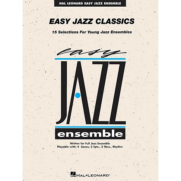 Hal Leonard Easy Jazz Classics - Baritone Sax Jazz Band Level 2