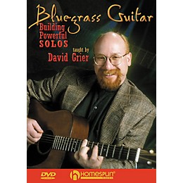Homespun Bluegrass Guitar Instructional/Guitar/DVD Series DVD Performed by David Grier