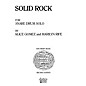 Hal Leonard Solid Rock (Percussion Music/Snare Drum Unaccompanied) Southern Music Series Composed by Gomez, Alice thumbnail