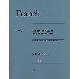 G. Henle Verlag Violin Sonata in A Major (Violin and Piano) Henle Music Folios Series by César Franck