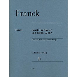 G. Henle Verlag Violin Sonata in A Major (Violin and Piano) Henle Music Folios Series by César Franck