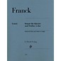 G. Henle Verlag Violin Sonata in A Major (Violin and Piano) Henle Music Folios Series by César Franck thumbnail