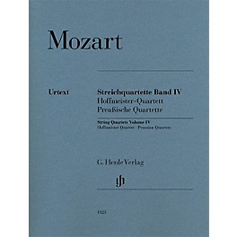 G. Henle Verlag String Quartets Volume Iv (4) Henle Music Folios Series by Wolfgang Amadeus Mozart