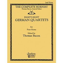 Southern 88 German Quartets (Horn Quartet - Horn 2) Southern Music Series Softcover Arranged by Thomas Bacon
