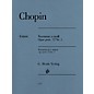 G. Henle Verlag Nocturne in E Minor Op. Post. 72, No. 1 (Edition with Fingering) Henle Music Folios Series Softcover thumbnail