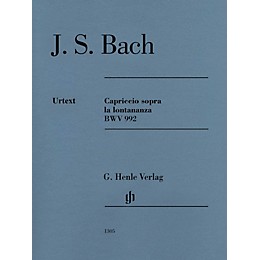 G. Henle Verlag Capriccio Sopra La Lontananza, BWV 992 (Edition with Fingering) Henle Music Folios Series Softcover