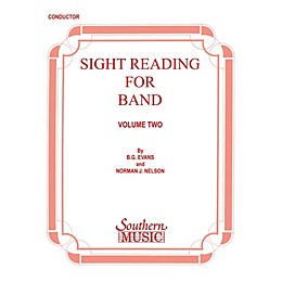 Southern Sight Reading for Band, Book 2 (Percussion 2) Southern Music Series Composed by Billy Evans