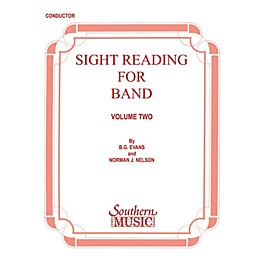 Southern Sight Reading for Band, Book 2 (Percussion 2) Southern Music Series Composed by Billy Evans