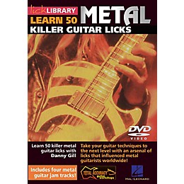 Licklibrary 50 Metal Killer Licks Lick Library Series DVD Performed by Danny Gill