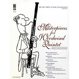 Nektar Masterpieces for Woodwind Quintet - Volume 1 Music Minus One Series Softcover with CD Composed by Various