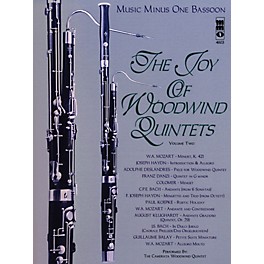 Nektar The Joy of Woodwind Quintets - Volume Two Music Minus One Series Softcover with CD Composed by Various