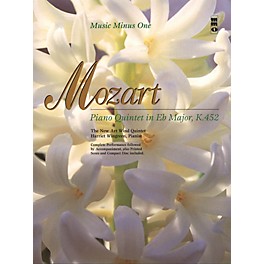 Nektar Mozart - Piano Quintet in Eb Major, K.452 Music Minus One Softcover with CD by Wolfgang Amadeus Mozart