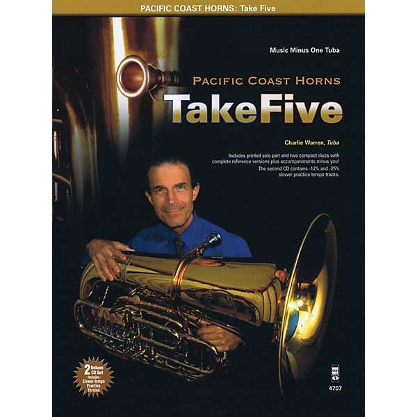 Nektar Pacific Coast Horns, Volume 1 - Take Five Music Minus One Series Softcover with CD by Pacific Coast Horns