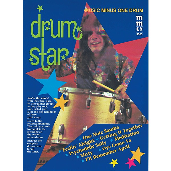 Nektar Drum Star Music Minus One Series Softcover with CD