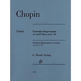 G. Henle Verlag Fantaisie-Impromptu C-sharp Minor Op. Post. 66 Henle Music Folios Series Softcover