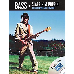 Rock House Chris McCarvill - Bass Slappin' and Poppin' Music Sales America Softcover with DVD by Chris McCarvill