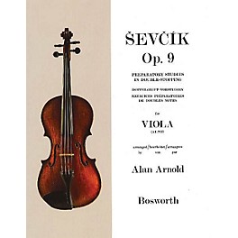 Bosworth Sevcik for Viola - Opus 9 Music Sales America Series Softcover Written by Otakar Sevcik