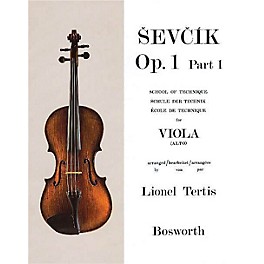 Bosworth Sevcik for Viola - Opus 1, Part 1 (School of Technique) Music Sales America Series by Otakar Sevcik