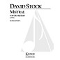 Lauren Keiser Music Publishing Mistral for Oboe and Harp LKM Music Series Composed by David Stock thumbnail