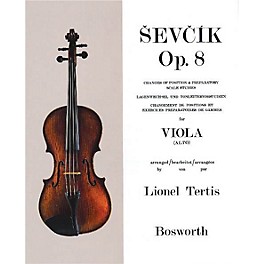 Bosworth Sevcik for Viola - Opus 8 Music Sales America Series Written by Otakar Sevcik