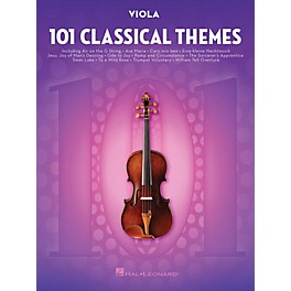 Hal Leonard 101 Classical Themes for Viola Instrumental Folio Series Softcover