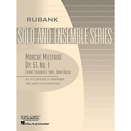 Rubank Publications Marche Militaire, Op. 51 No. 1 Rubank Solo/Ensemble Sheet Series Softcover